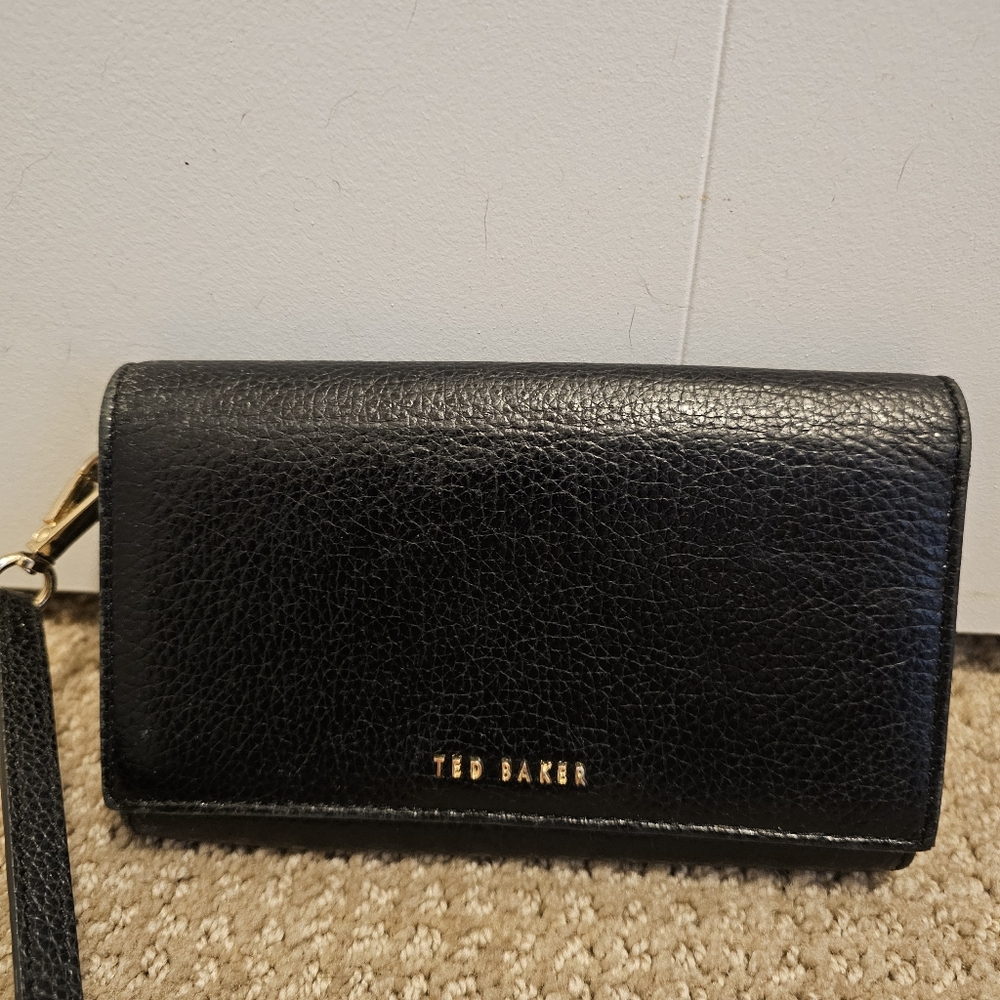 Ted Baker Black Leather Wallet